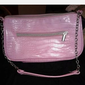 Pink Leather Purse